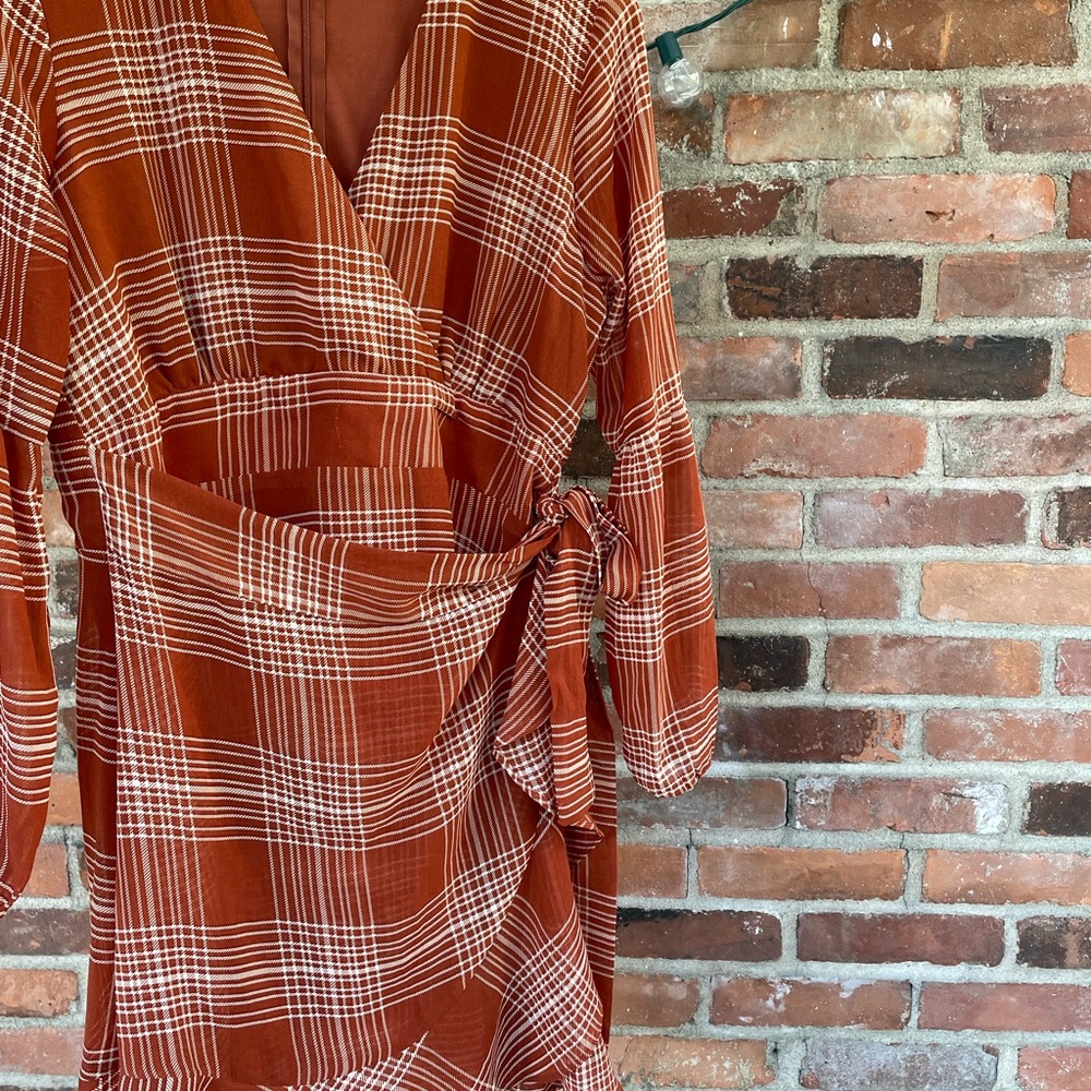 Fall Print Dress